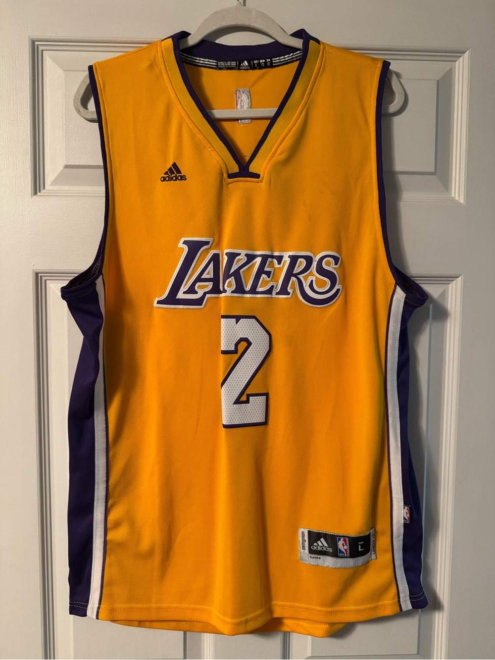 adidas Los Angeles Lakers Basketball Jersey